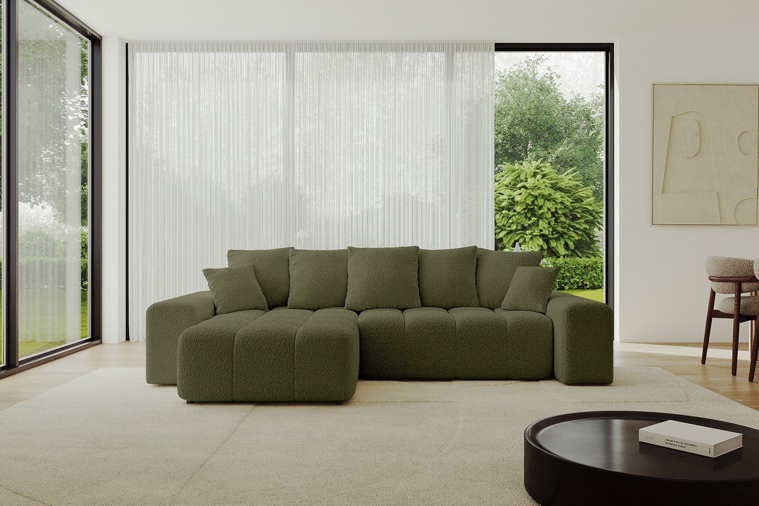 ALTDECOR Ecksofa ENIL-L, Couch mit Schlaffunktion, günstig online kaufen