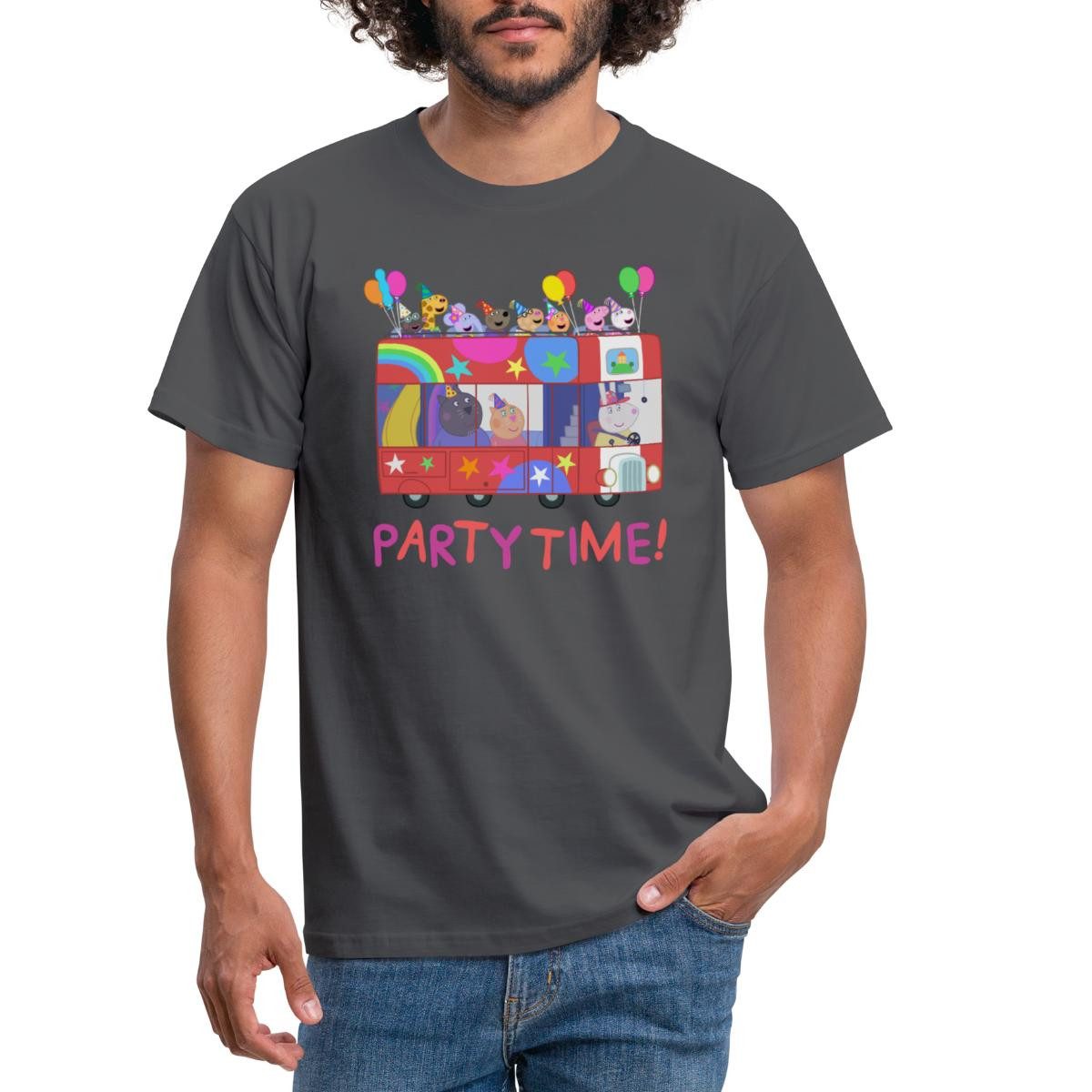 Spreadshirt T-Shirt Peppa Pig Design Party günstig online kaufen