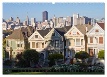 CALVENDO Wandkalender SAN FRANCISCO California's Dream City (Premium-Calendar 2023 DIN A2 Landscape)