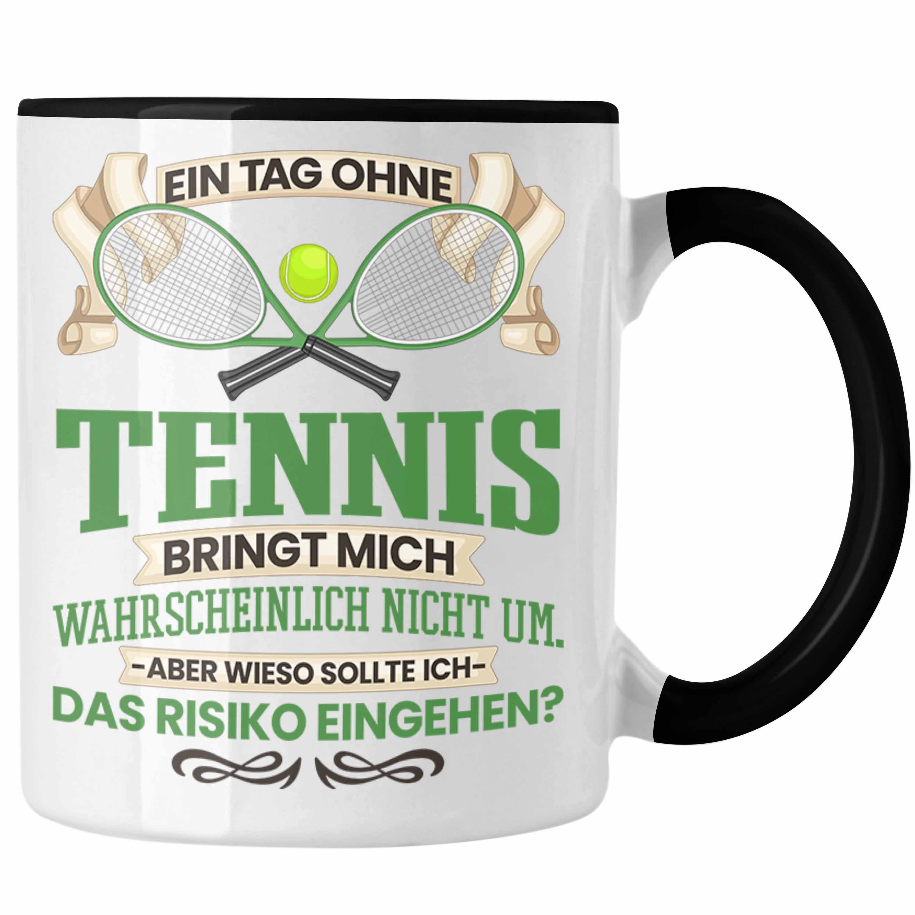 Trendation Tasse Trendation - Tennis Tasse Geschenk für Tennis-Spieler Spielerin Lustig