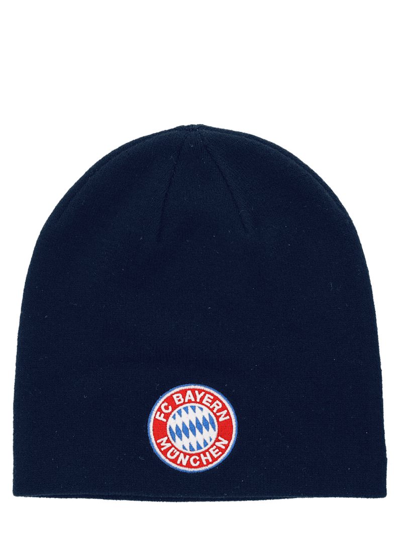 Wendemütze FC Bayern München I Mütze Logo I Unisex I Navy