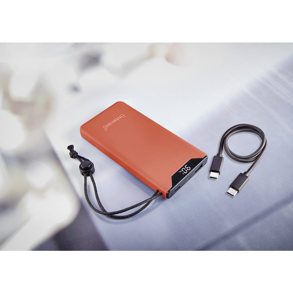Intenso Intenso F10000 Powerbank 10000 mAh Quick Charge, USB PD LiPo USB-A, US Powerbank 10000 mAh – Bild 4 von 5