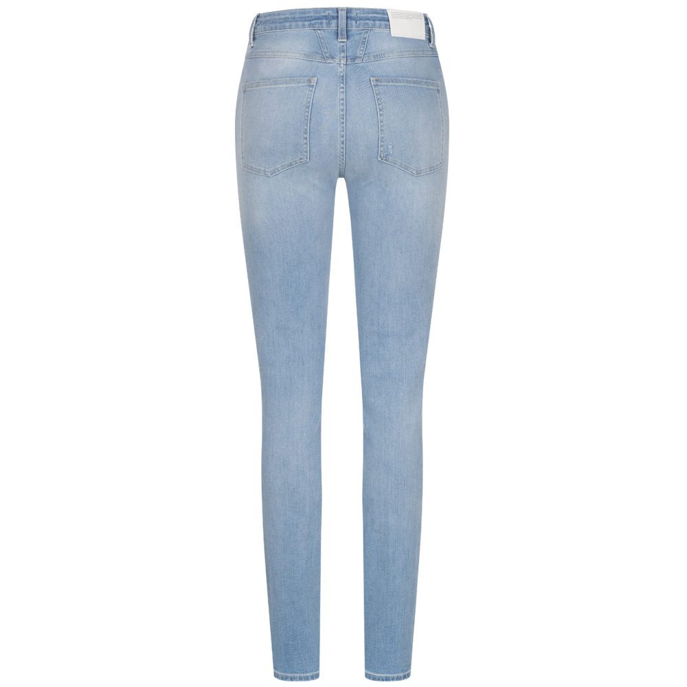 CLOSED Skinny-fit-Jeans CLOSED Jeans SKINNY PUSHER LONG High Waist - Blau