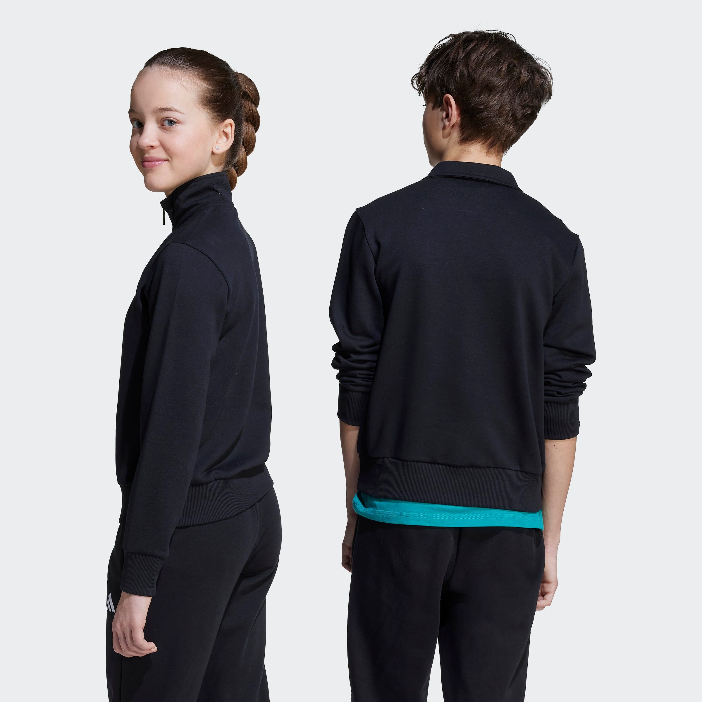 adidas Sportswear Trainingsshirt ESSENTIALS HALF-ZIP KINDER