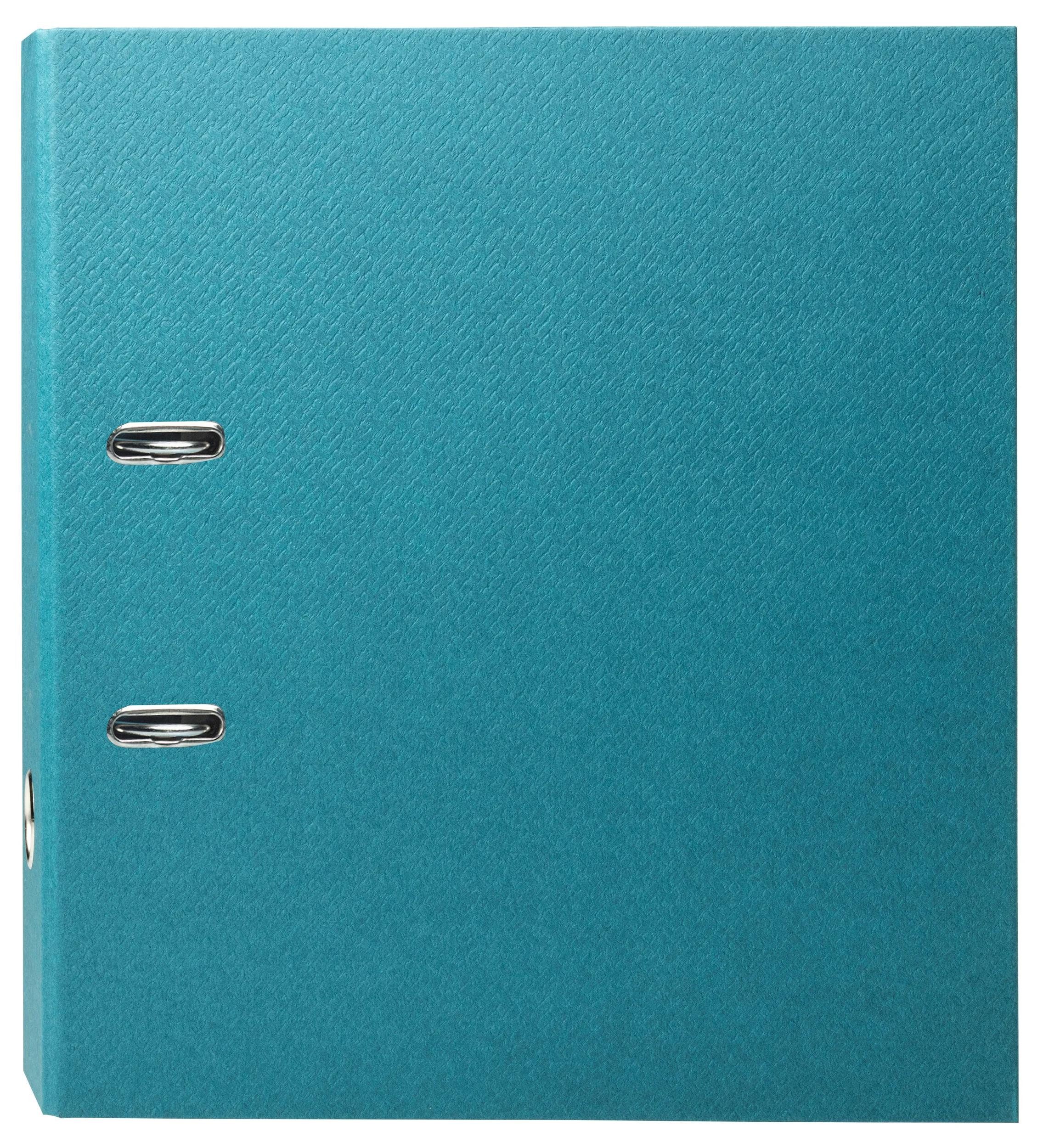 EXACOMPTA Aktenordner 10x Ordner Prem'Touch Rücken 80mm A4 Office by me Bleu canard 53603E, Ordner Papier Kollektion