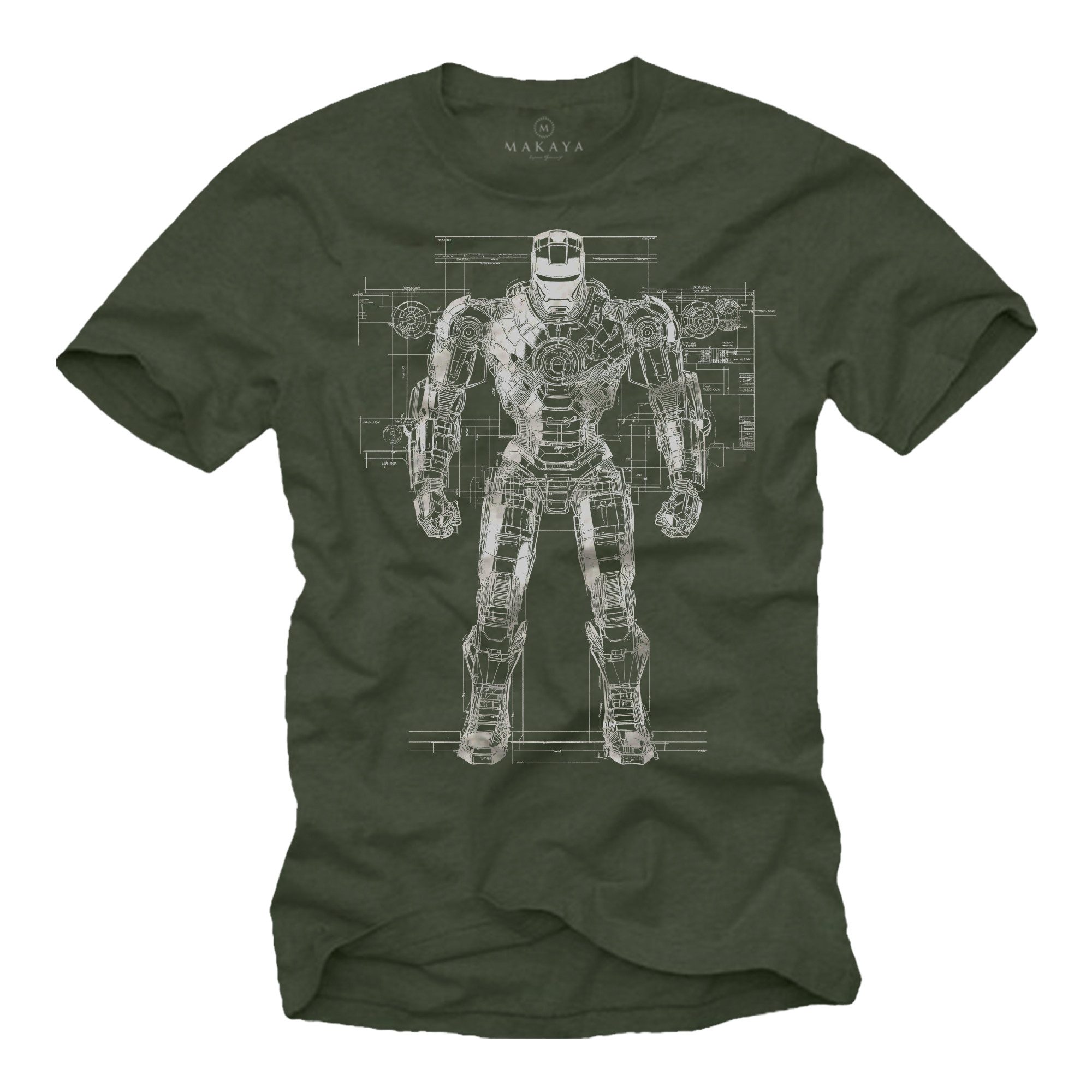 Print-Shirt Roboter Motiv Gamer Geschenke Gaming Computer Nerd