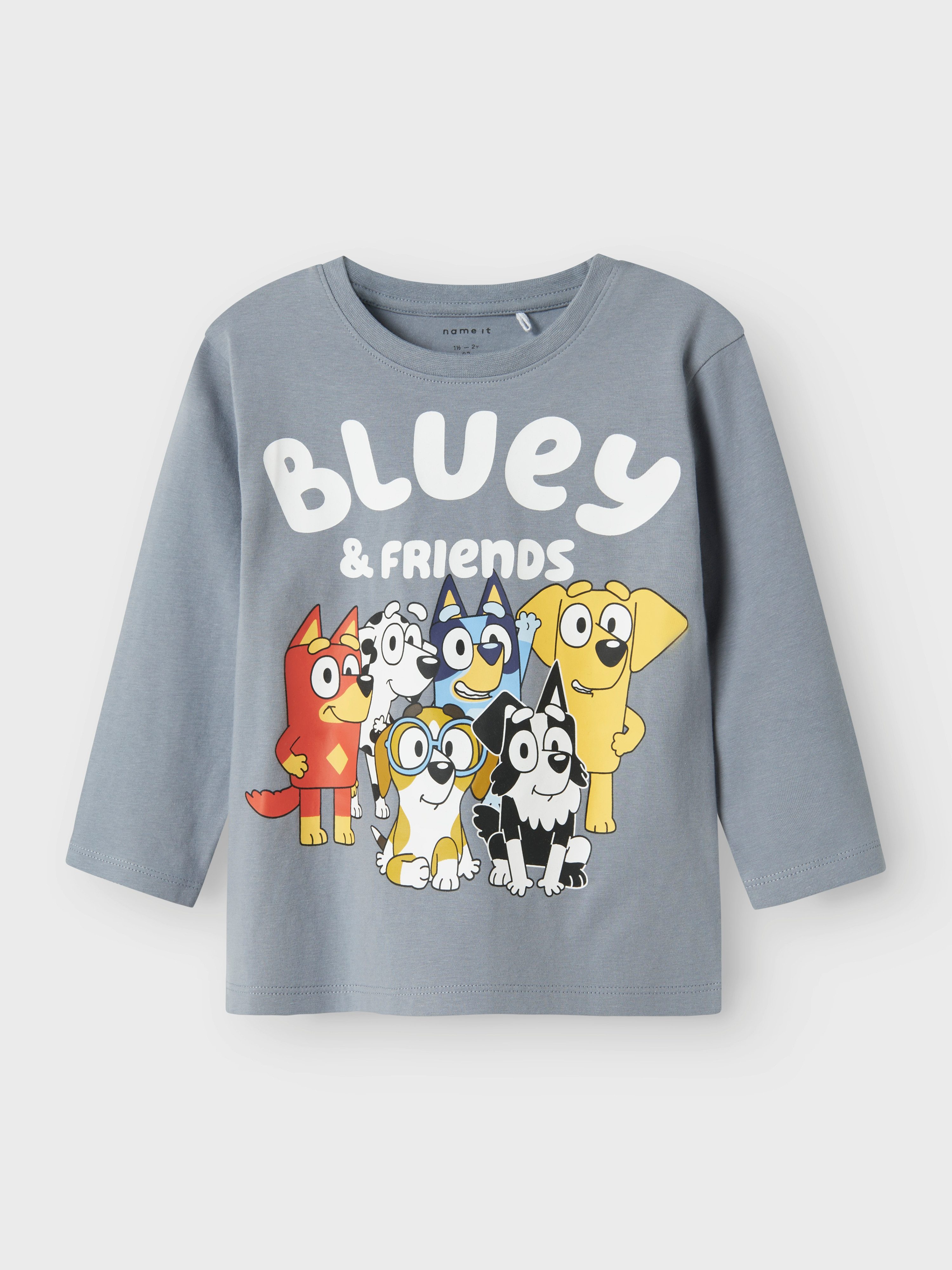 Langarmshirt NMMALEX BLUEY LS NREG TOP NOOS SKY