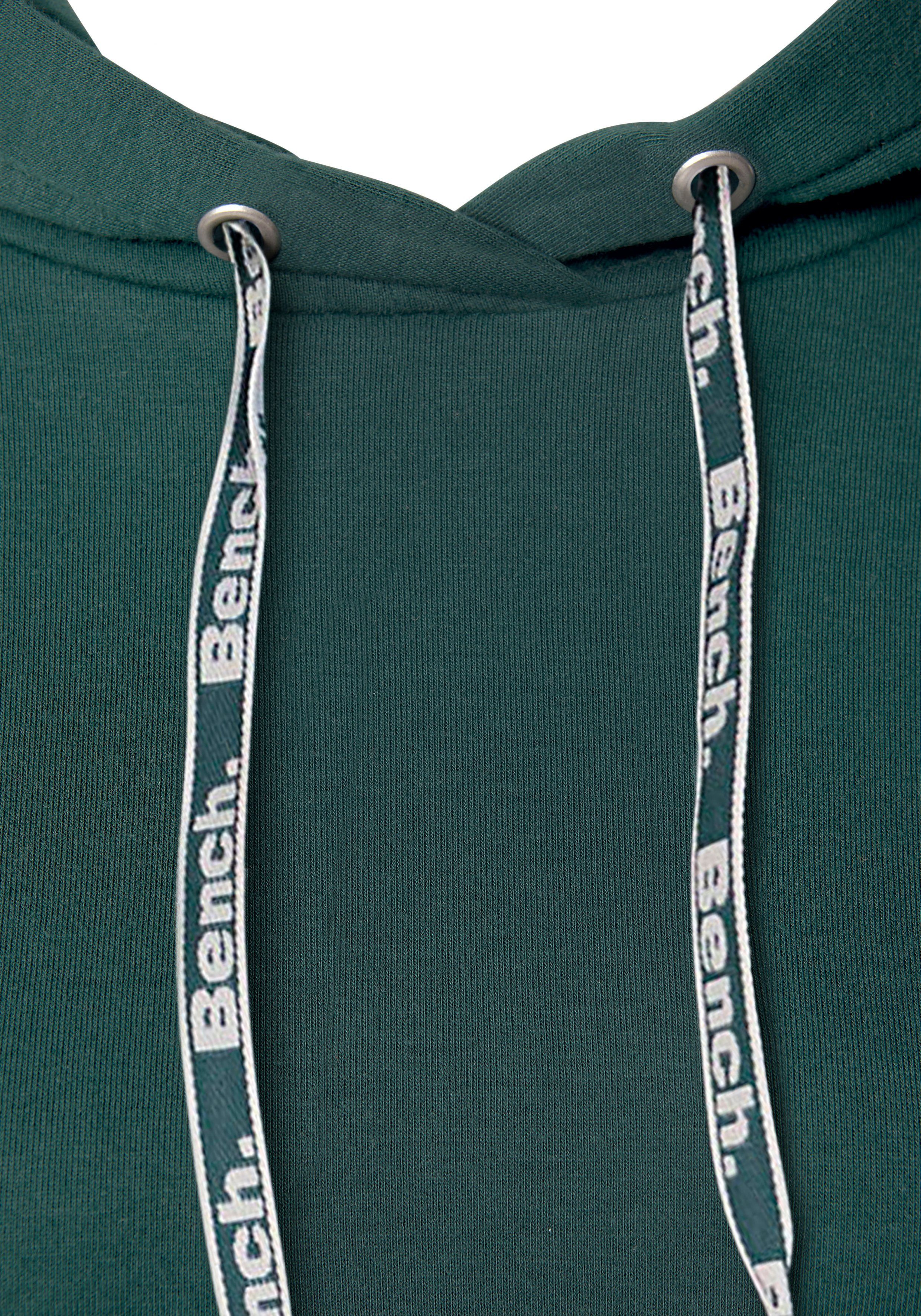 Bench. Loungewear Kapuzensweatshirt mit farblich abgesetzten Ärmeln und Logodruck, Loungeanzug, Hoodie