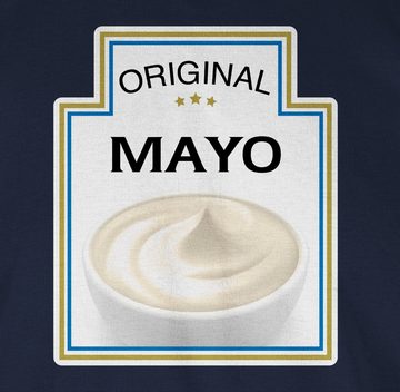Shirtracer T-Shirt Mayo Kostüm Mayonnaise Karneval & Fasching