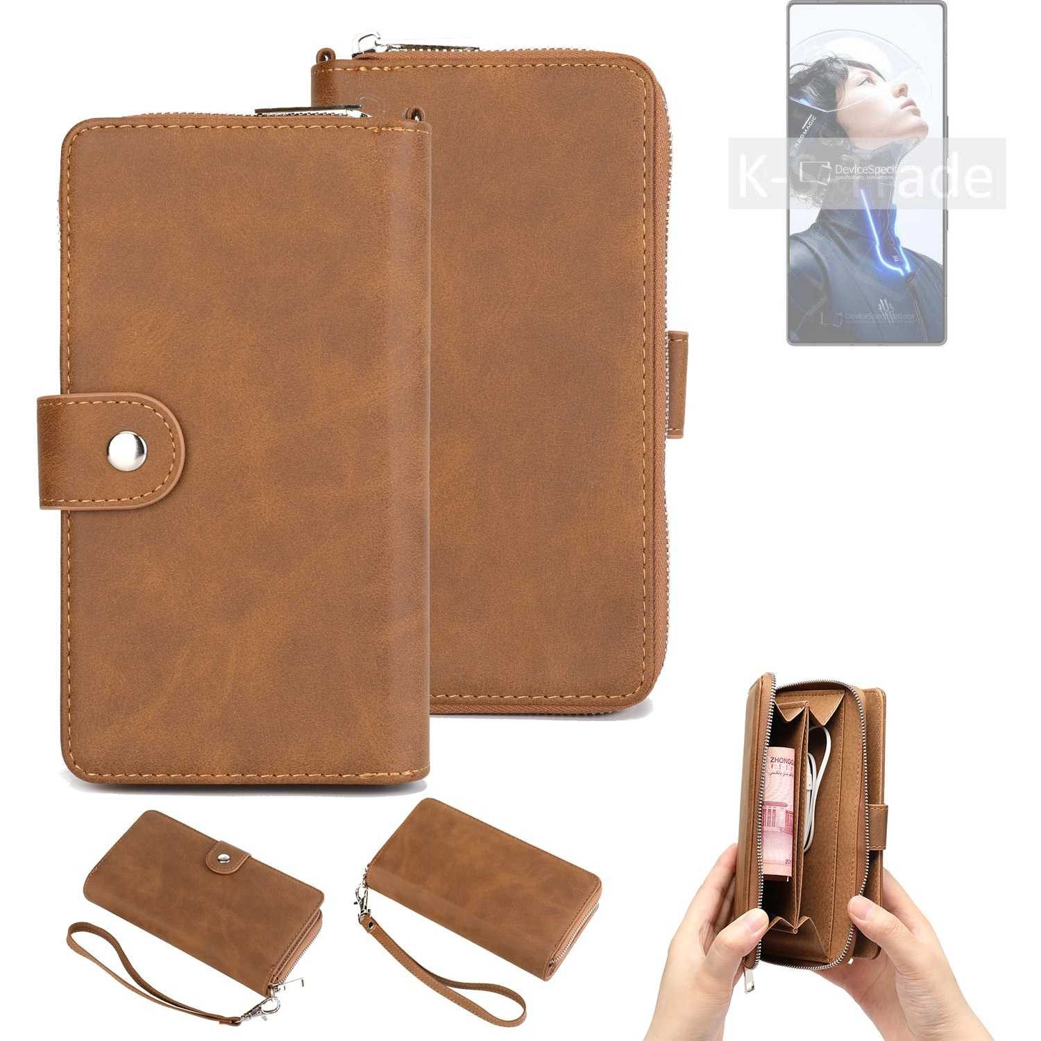 K-S-Trade Handyhülle für REDMAGIC 11 Pro, Handyhülle Schutzhülle & Portemonnee Tasche Handytasche Case Etui