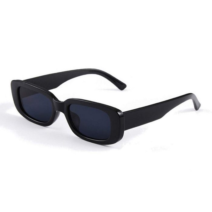 Housruse Sonnenbrille Uv Schutz Sonnenbrille Damen Rechteckig 90s Retro Sonnenbrille (1-St)
