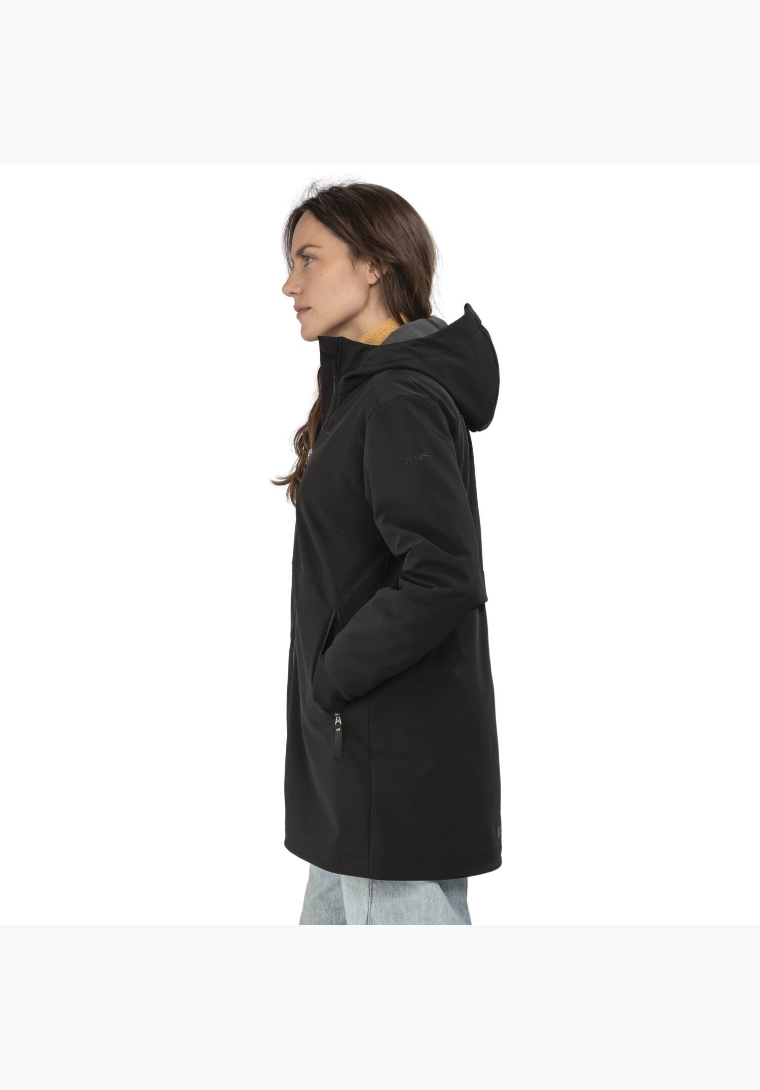 Schöffel Softshelljacke Softshell Jk Style Suavio WMS mit 2-Wege-Reißverschluss, wasserabweisend und windabweisend