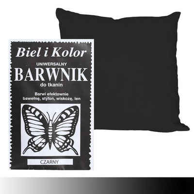 maDDma Kreativset 10g Batikfarbe Textilfarbe Stofffarbe färben, 30 Nuancen, schwarz