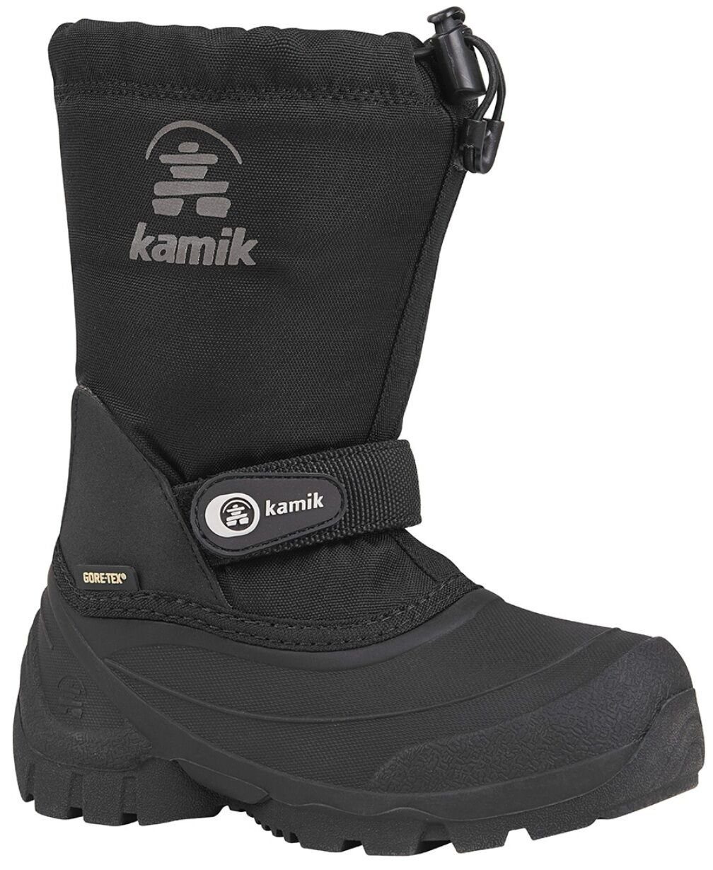 Kamik Kamik Waterbug 5G mit Goretex Winterstiefel schwarz black Schnürstiefelette