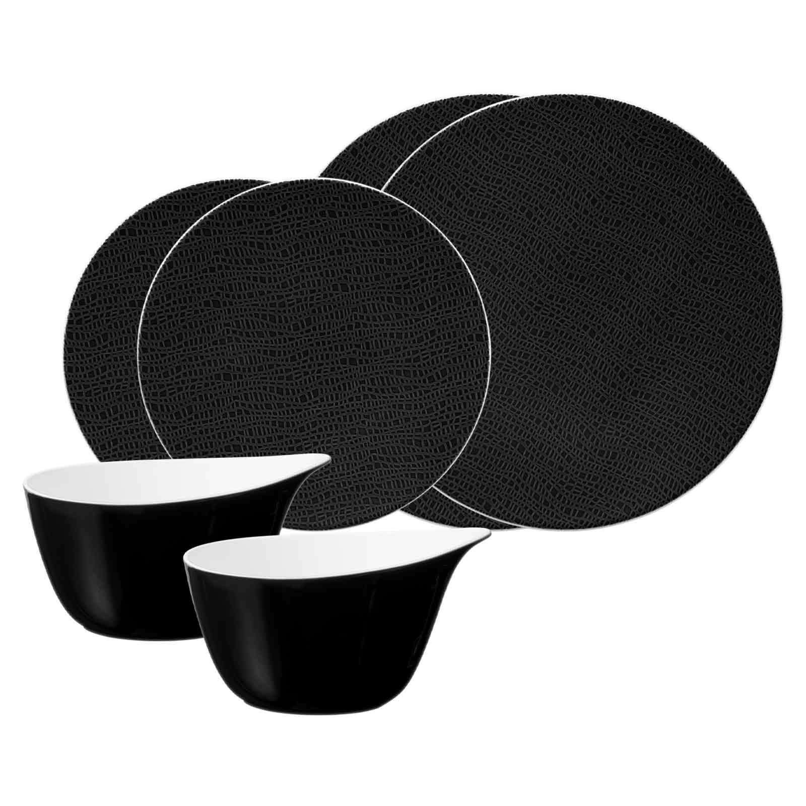 Seltmann Weiden Kombiservice Life Fashion Basic-Set 6er Set (6-tlg), 2 Personen, Porzellan