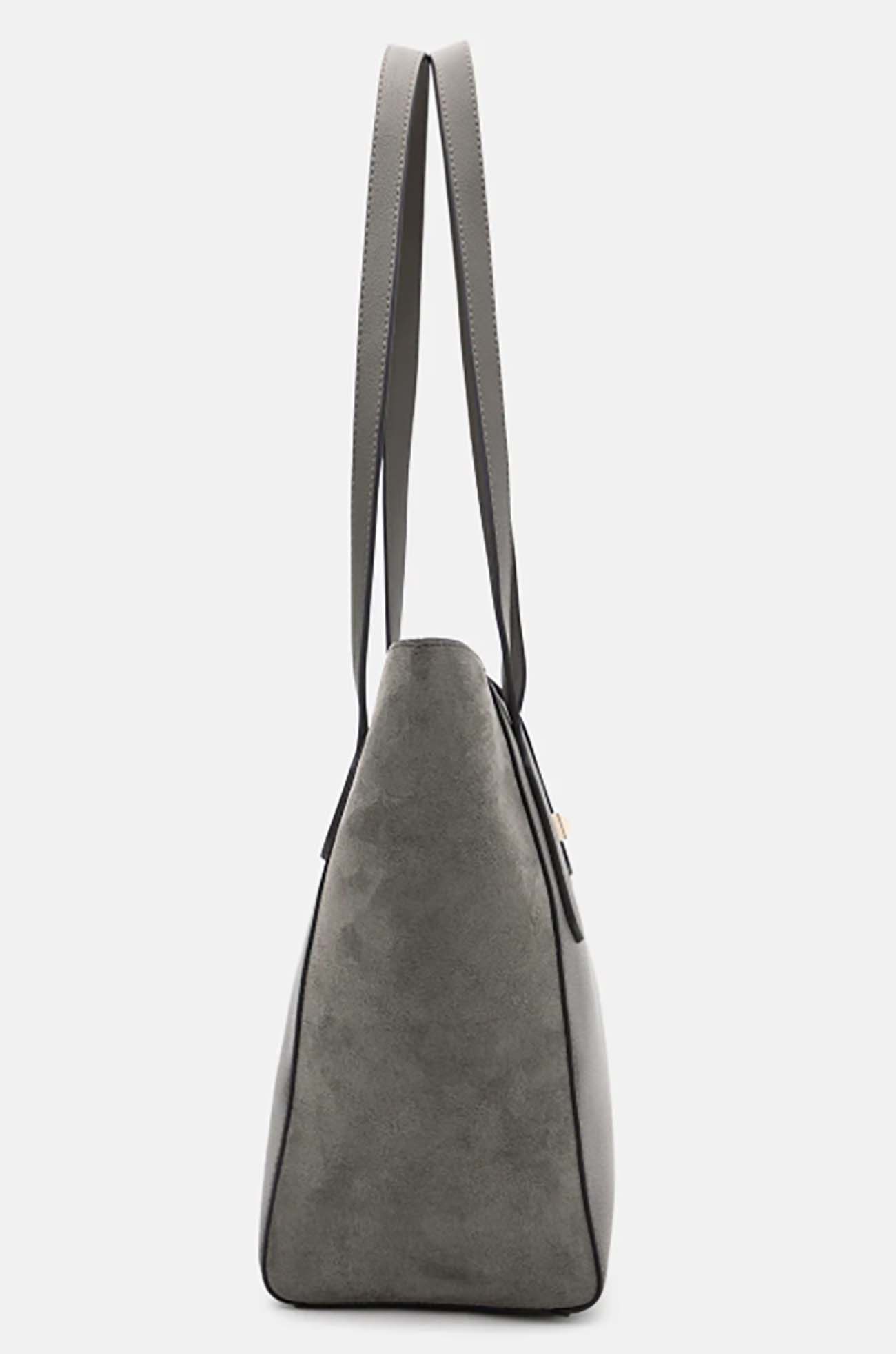 L. CREDI Shopper L.CREDI Damen Shopper PETRINA dark taupe