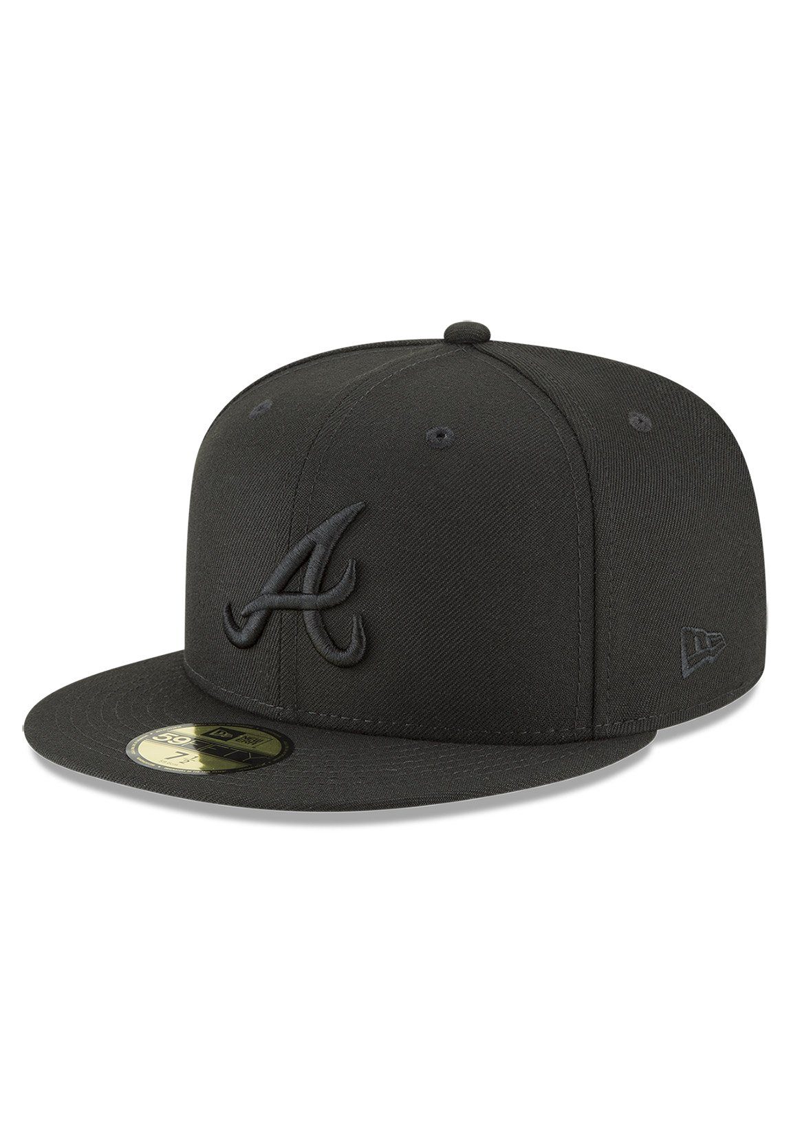 New Era Black Baseball ATLANTA on New Cap Cap Black 59Fifty Era Schwarz BRAVES