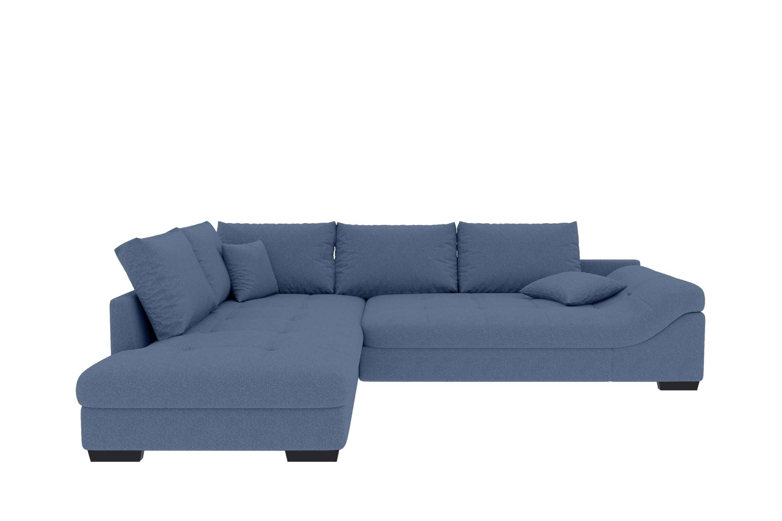 99rooms Ecksofa Terra, Sofa, L-Form, Inkl. 5 Rückenkissen, mit Rundumbezug, Wellenfederung