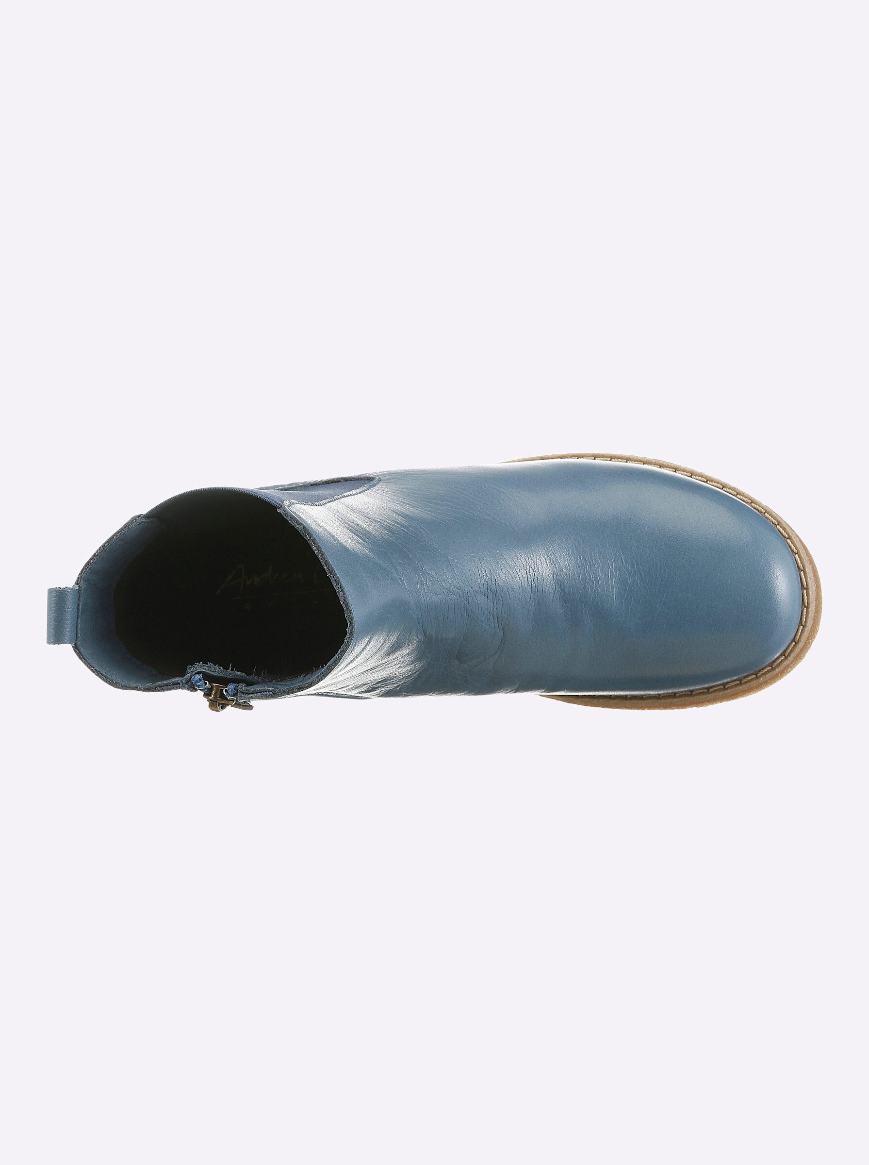 Andrea Conti Stiefelette Stiefelette Wechselfußbett, Stretcheinsatz