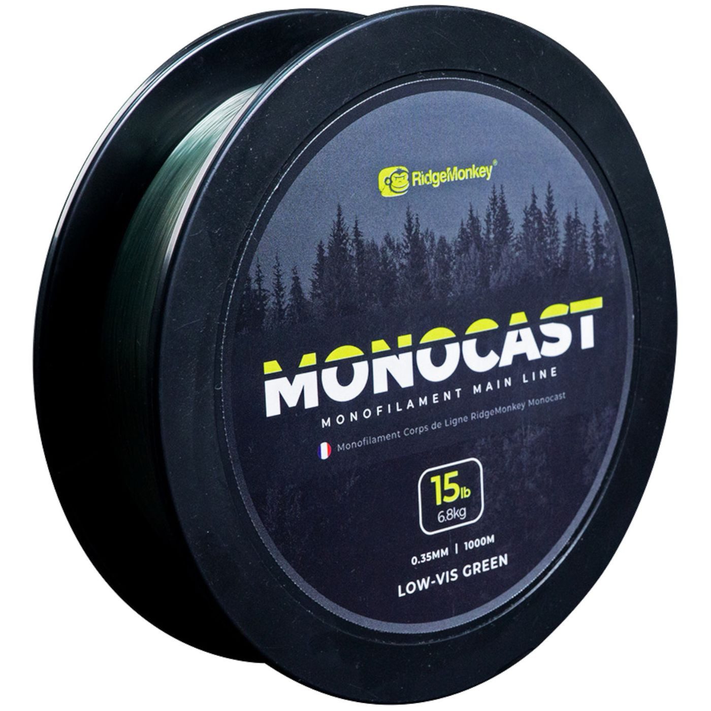 Angelschnur RidgeMonkey MonoCast Hauptschnur - 1000m monofile Karpfenschnur