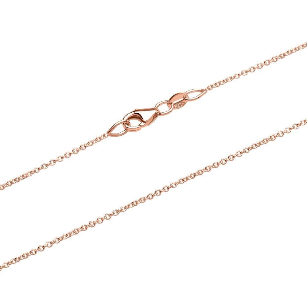 Unique Goldkette Roségoldene Ankerkette für Damen aus 585er Gold GC0018 günstig online kaufen