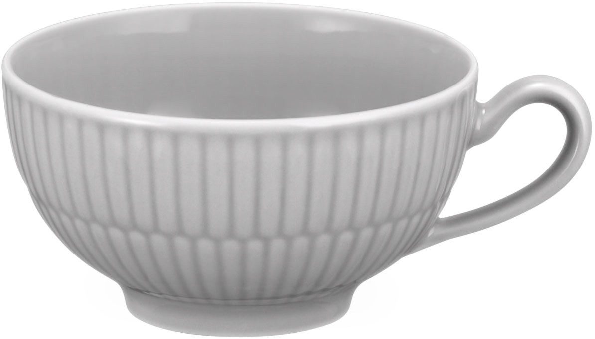 Seltmann Weiden Tasse Amina, 1-tlg., Porzellan, Teetasse aus Porzellan mit Relief