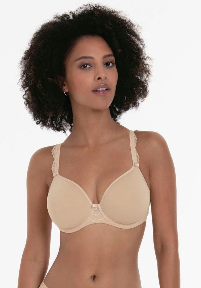 Rosa Faia Bügel-BH Selma Spacer-Schale, mit Bügel, mit Spitze, atmungsaktiv, schlicht, feminin