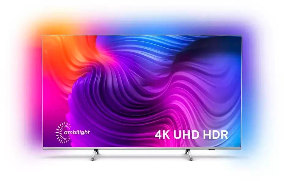 Zoll, cm/75 LED-Fernseher HD, Philips 4K 3-seitiges Smart-TV, Ultra (189 75PUS8506/12 Ambilight)
