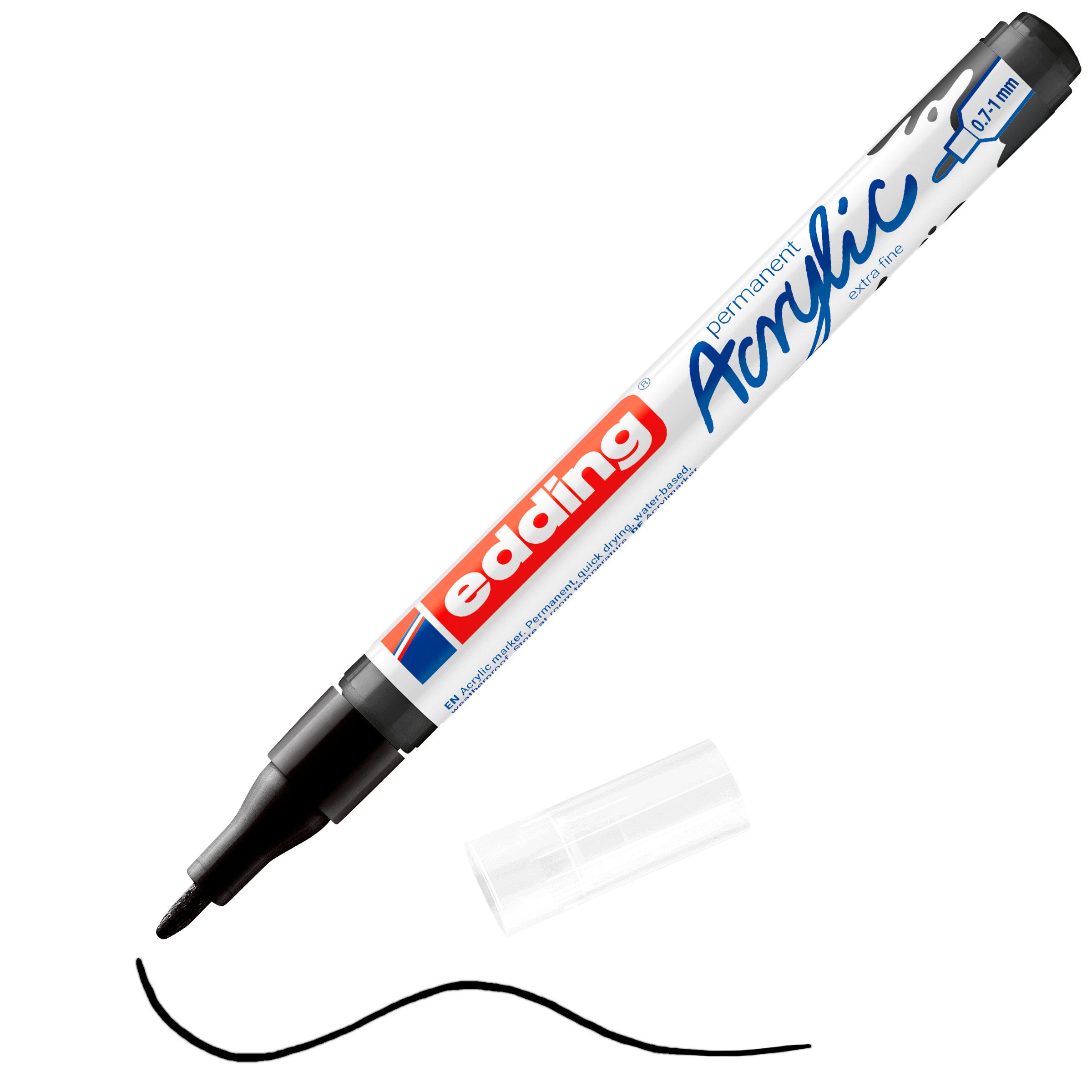 edding Marker 5500 Acrylic "Acrylmarker - Extra Fein", Strichbreite 0,7-1mm