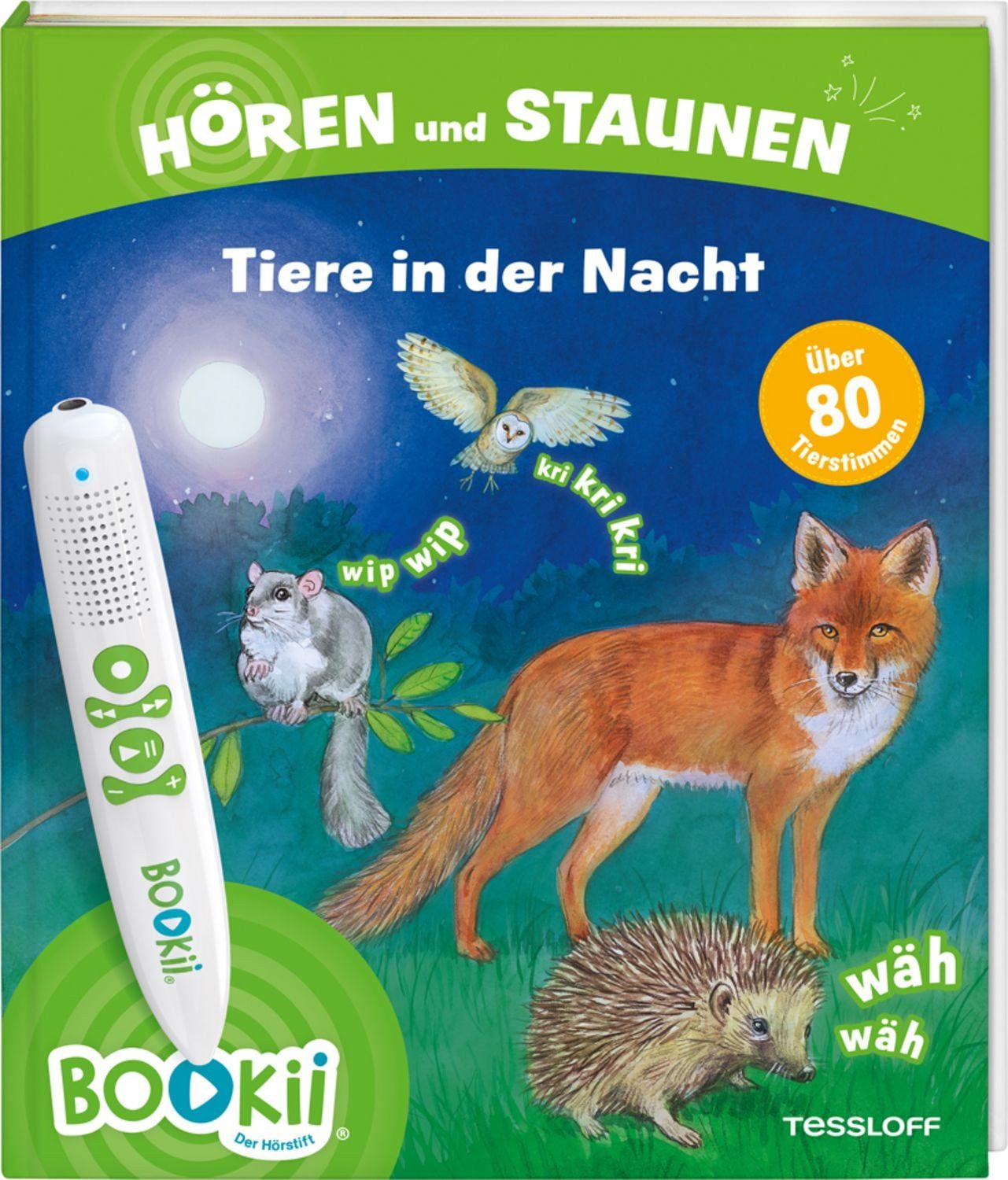 BOOKii® Hören und Staunen Tiere in der Nacht / Bärbel Oftring