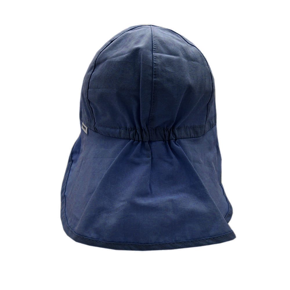 MAXIMO Sonnenhut (1-St) verstellbarer Kinnriemen, mit Nackenschutz, mit Gummizug