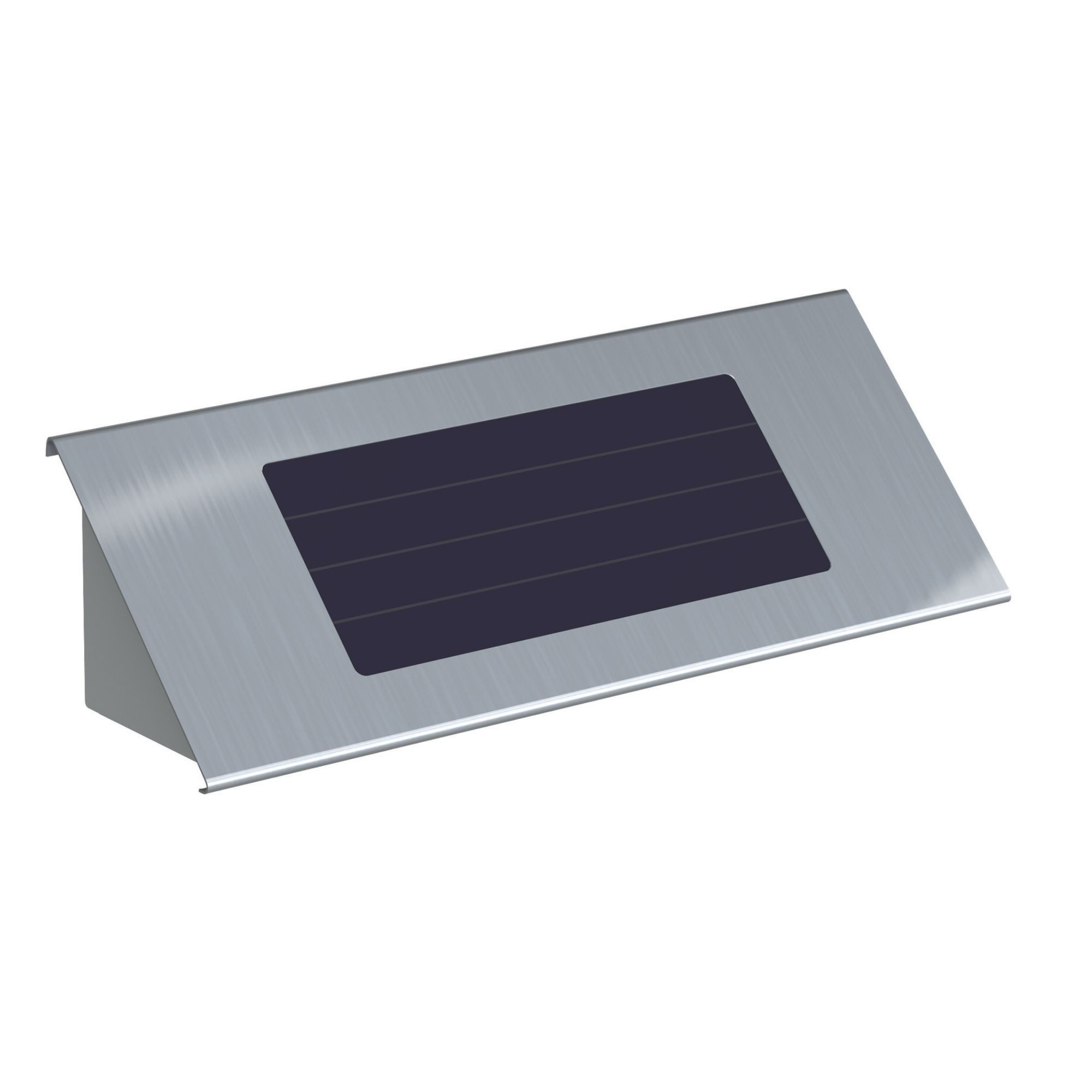 BASI Außen-Wandleuchte Hausnummernleuchte aus Edelstahl, solarbetrieben, günstig online kaufen