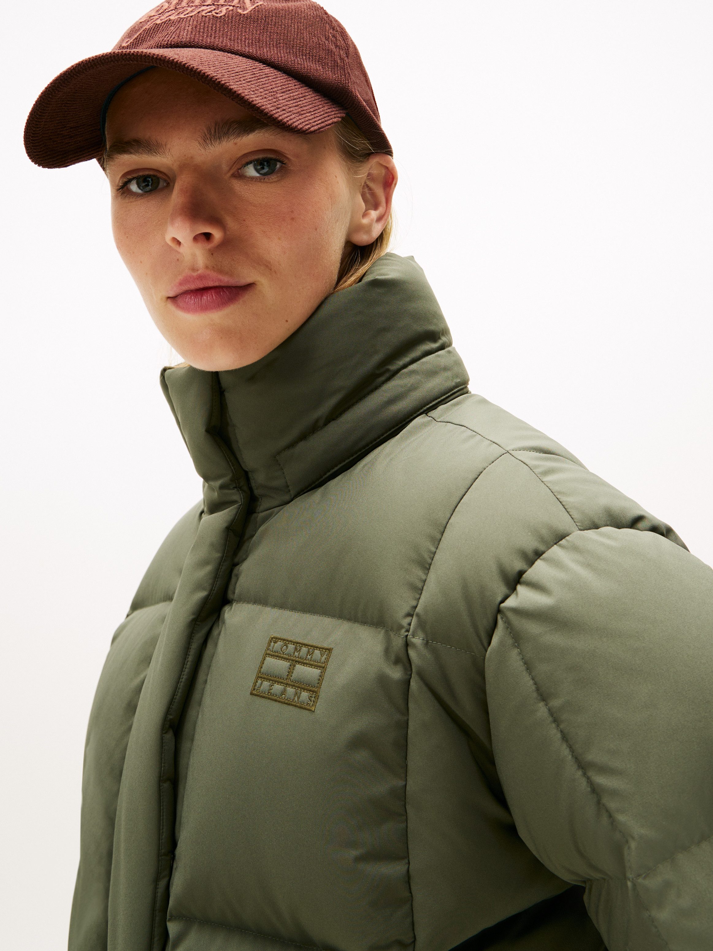 Tommy Jeans Steppjacke TJW ALASKA GRID DOWN JACKET EXT