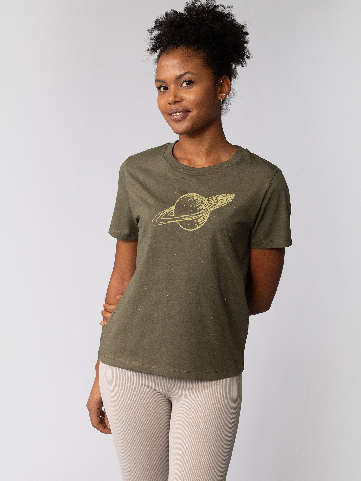 wat? Apparel T-Shirt Saturn