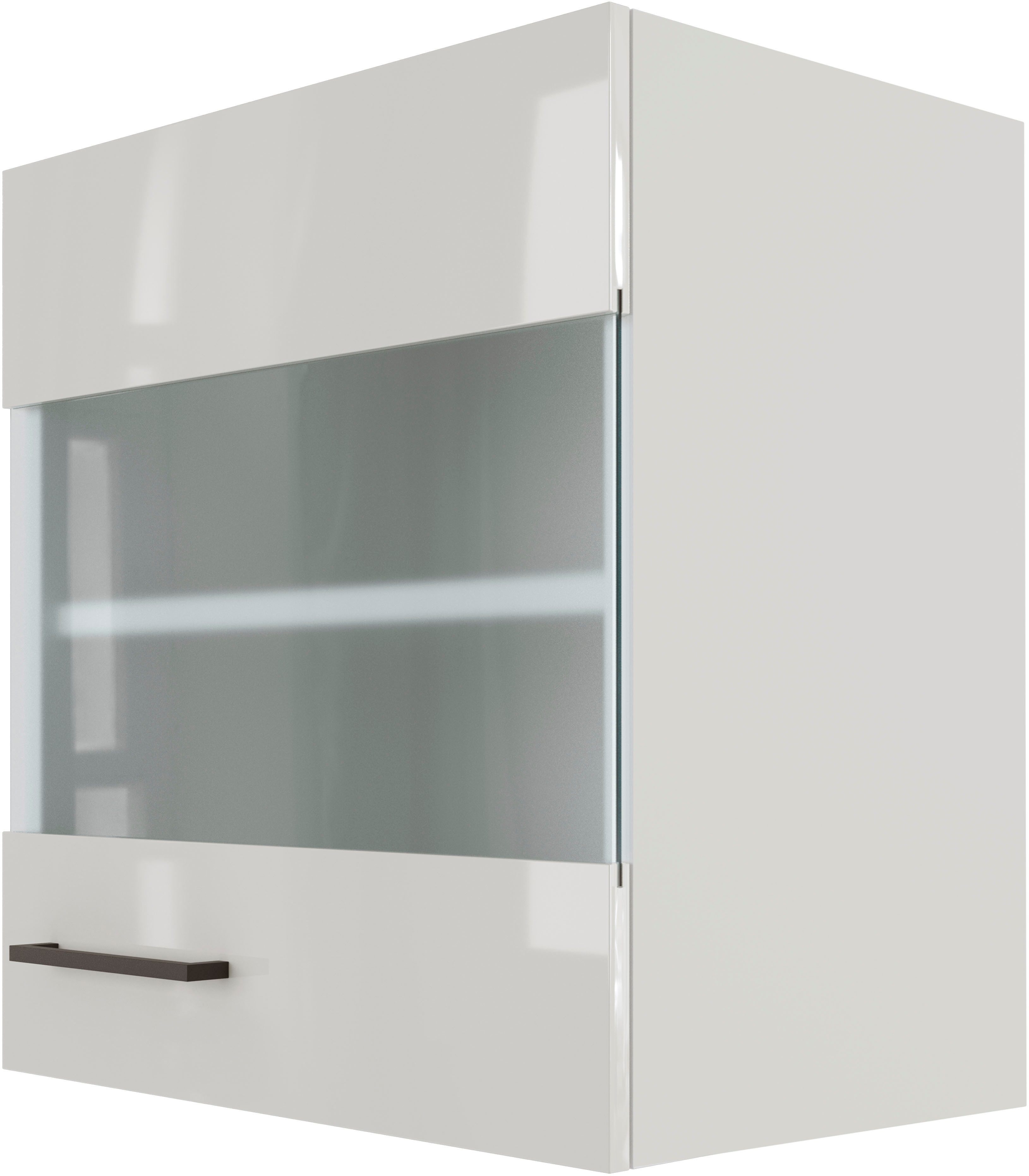 Flex-Well Glashängeschrank Lund (B x H x T) 50 x 89 x 32 cm, mit viel Stauraum – Bild 3 von 5