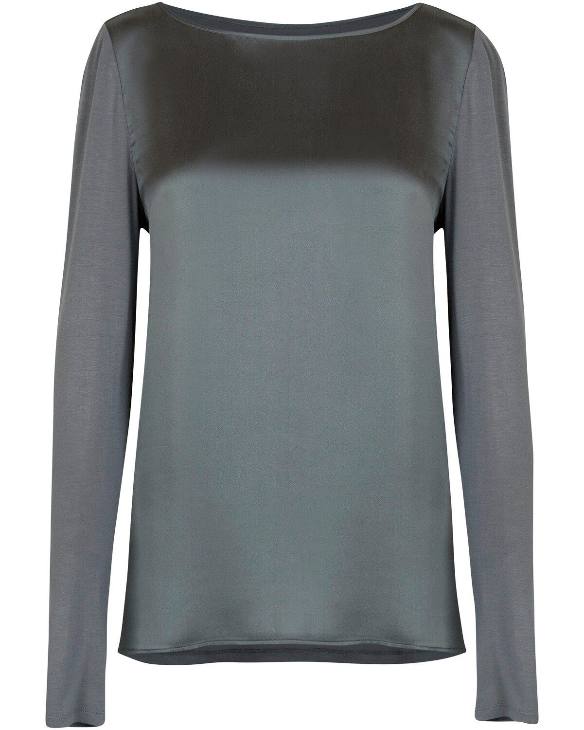 FelizL Shirtbluse Blusenshirt Grey Lieblingsstück Dark