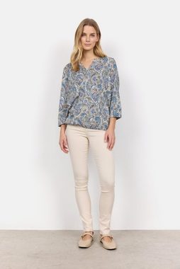 soyaconcept Blusenshirt SC-FELICITY AOP 453 mit elastischem Saum, in angenehmer Viskose-Qualität, Paisley Muster