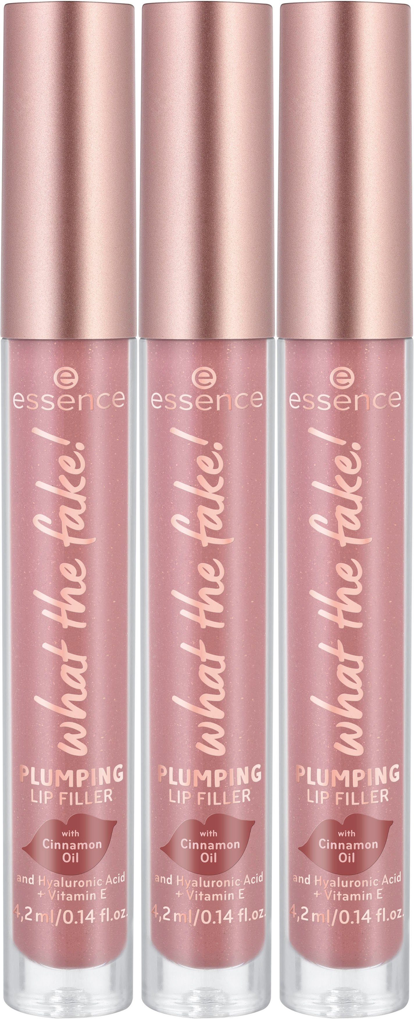 Artikel, um das Leben zu genießen Essence Lipgloss what the fake! LIP 3-tlg. FILLER PLUMPING 02