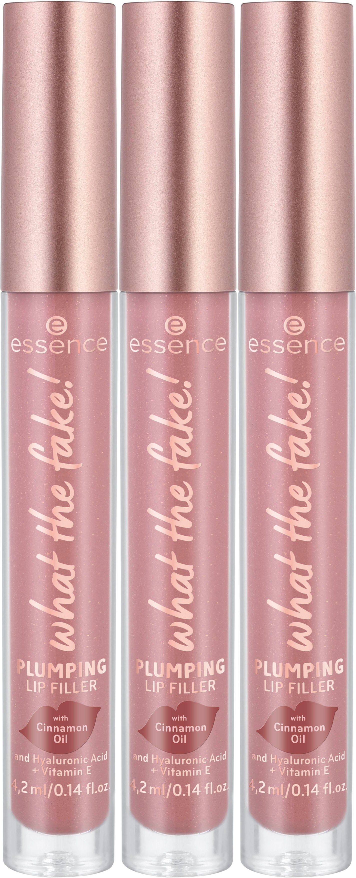 Essence Lipgloss what the fake! PLUMPING LIP FILLER 02,