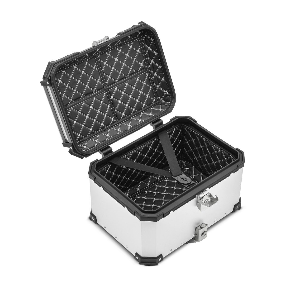 Bagtecs Topcase Set Alu Topcase + Gepäckbrücke passend für BMW F 900 GS 24-25 # XB55 s