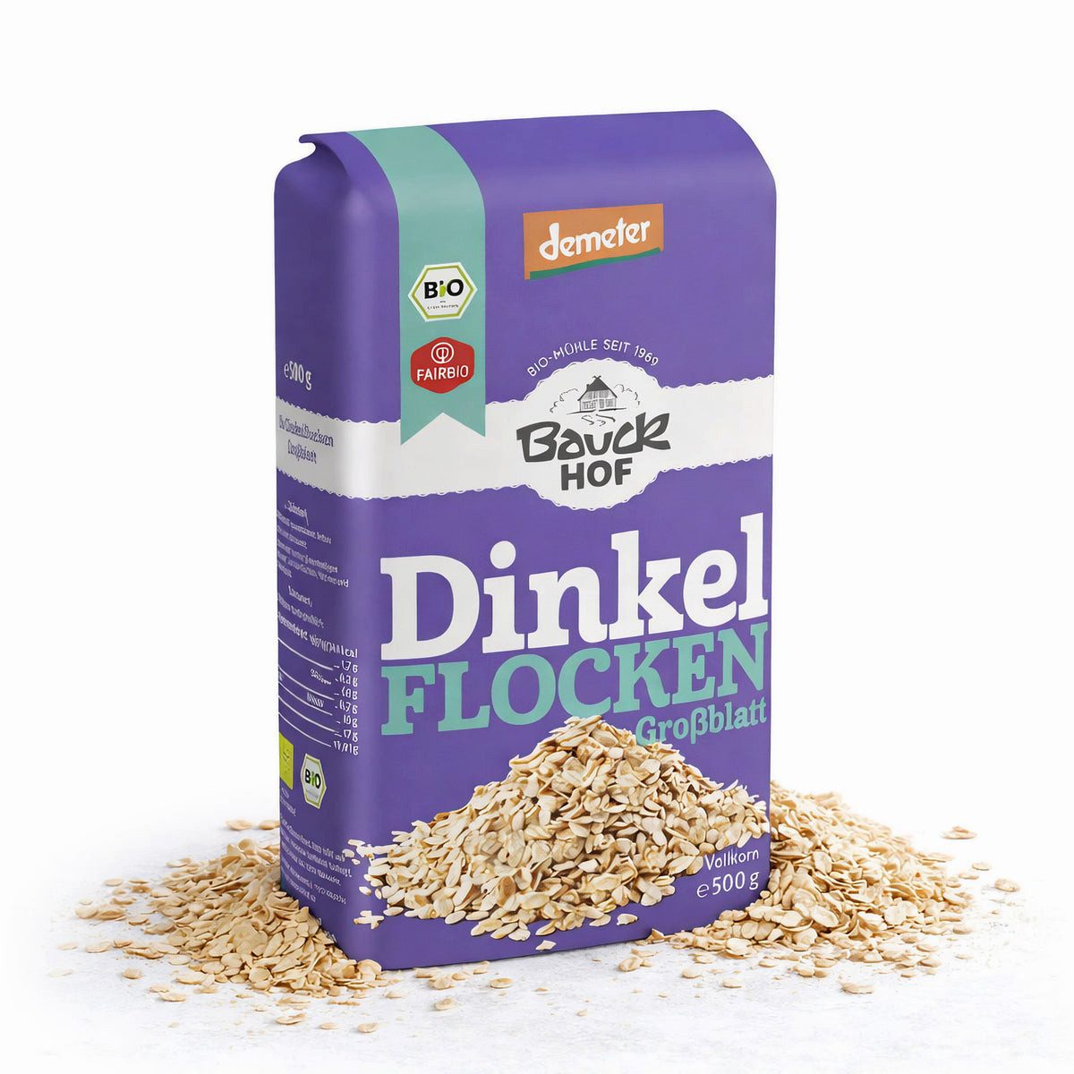 Bauckhof Getreide Bauckhof Bio Dinkelflocken Großblatt