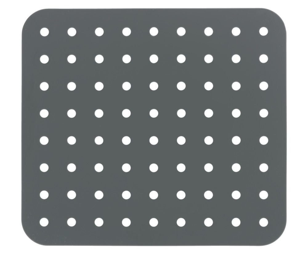 WENKO Geschirrständer Schutzmatte für Spüle, 31 x 27,5 cm, Wenko, Zubehör für Geschirrstet