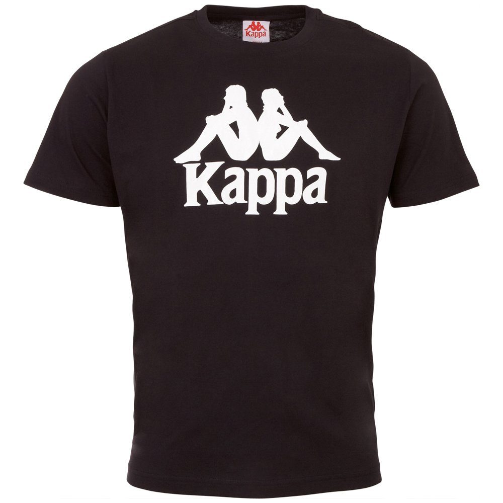 mit T-Shirt Kinder T-Shirt Logodruck großem Kappa mit Logoprint, plakativem Kappa