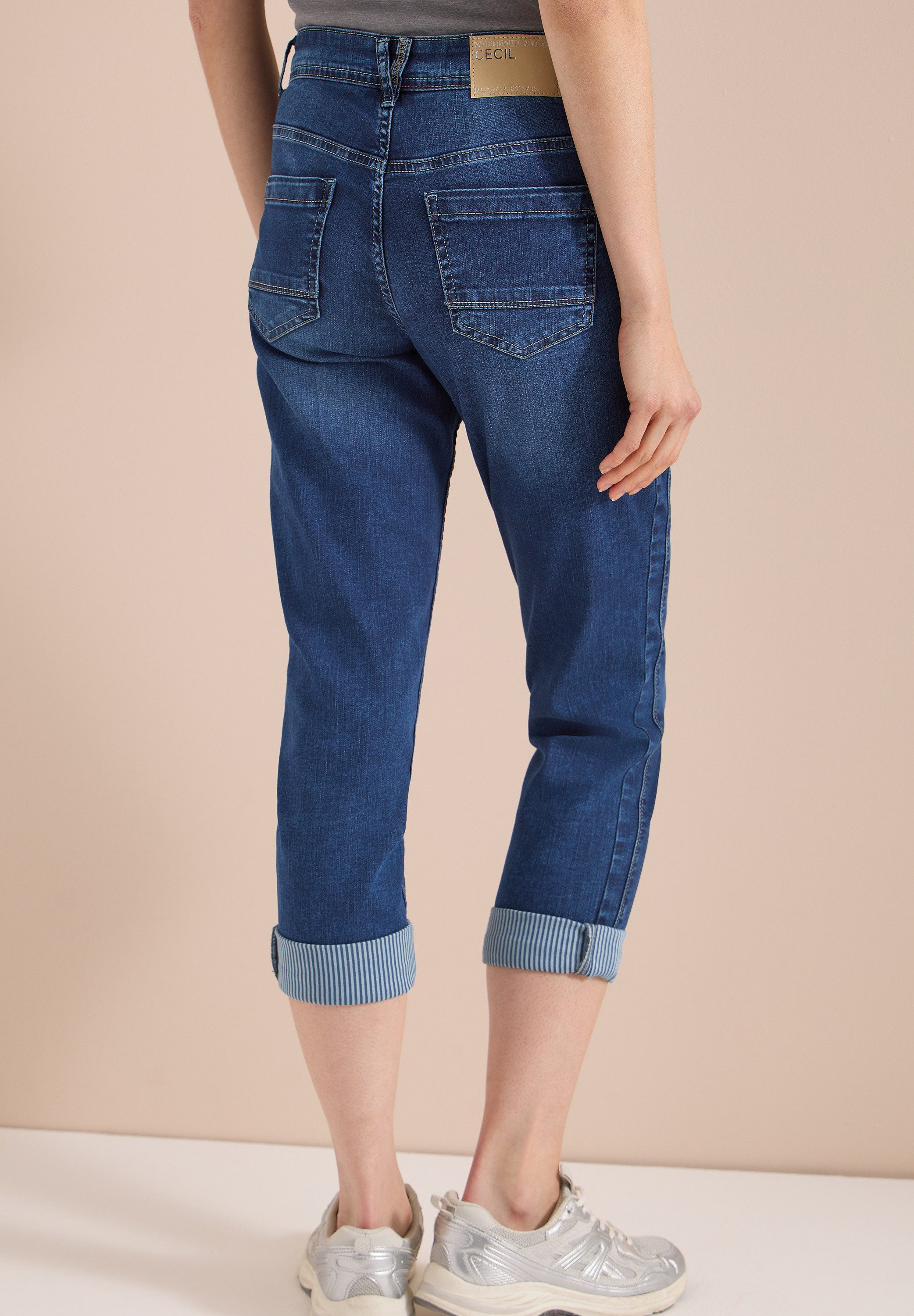 CECIL 3/4-Jeans Style Scarlett im Casual Fit und mit Stretch