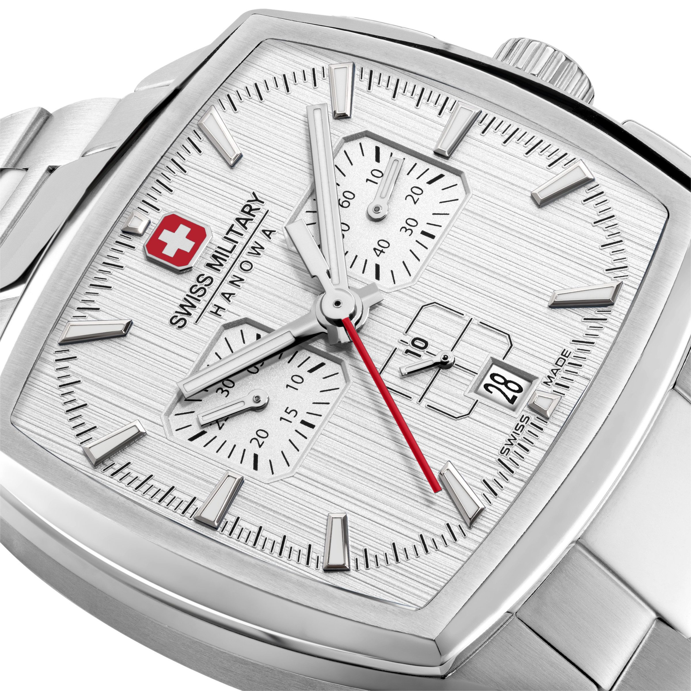 Swiss Military Hanowa Quarzuhr Quarzuhr Herrenuhr 40 Quarz Herren