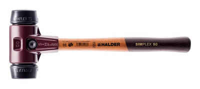 Halder KG Hammer, Schonhammer Simplex 60 mm Gummi