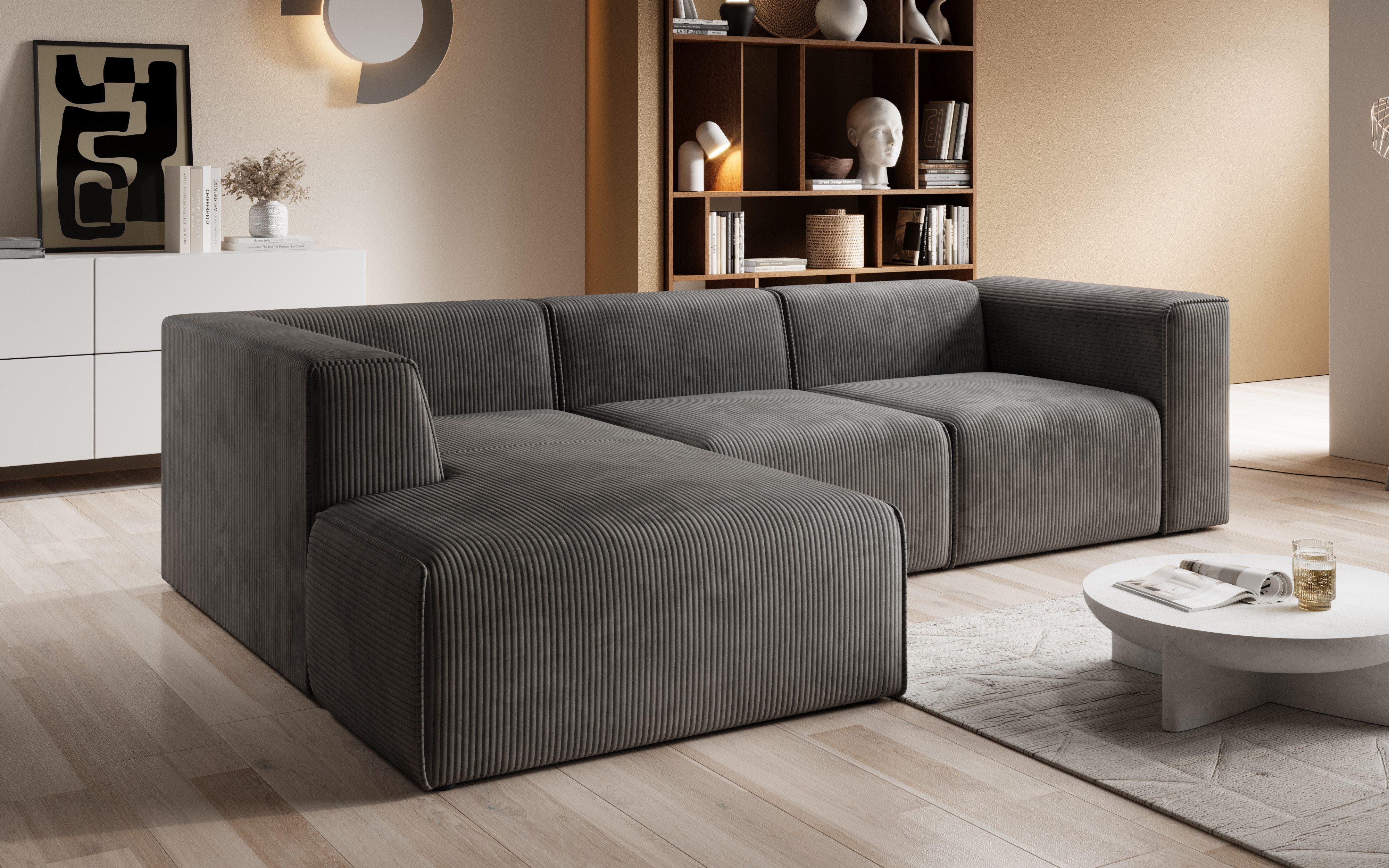 PROMETO Möbel Ecksofa FUEGO - weiches günstig online kaufen