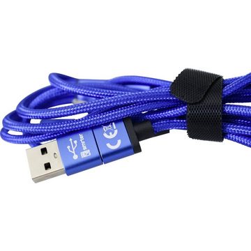 NO NAME 3-fach USB-C®® Ladekabel - 3x USB Typ C USB-Kabel