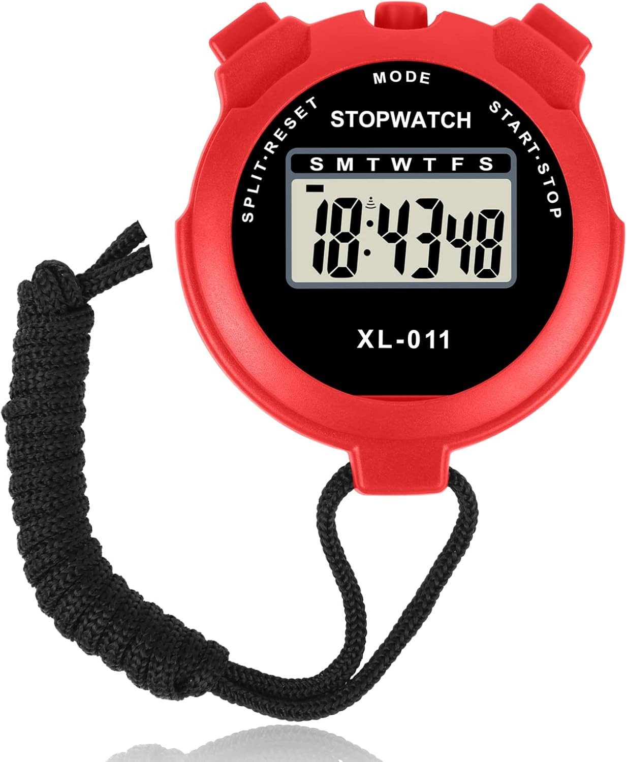 FELIXLEO Quarzuhr Vicloon Digitale Sport Stoppuhr Großes Display Timer Wecker