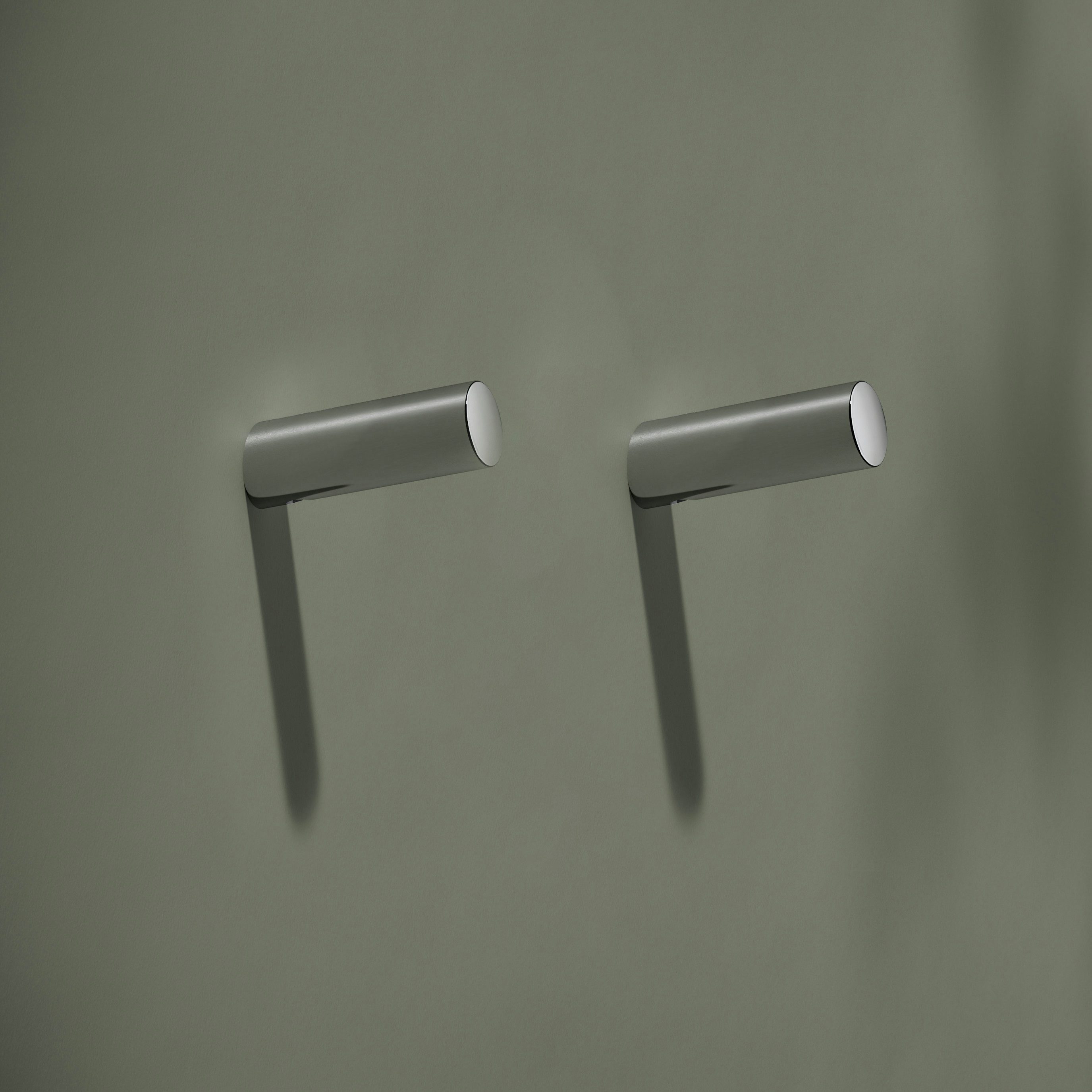 Keuco Handtuchhaken Reva 2er Set, (Set), aus Metall, verchromt, für Handtücher und Bademäntel, Wandmontage